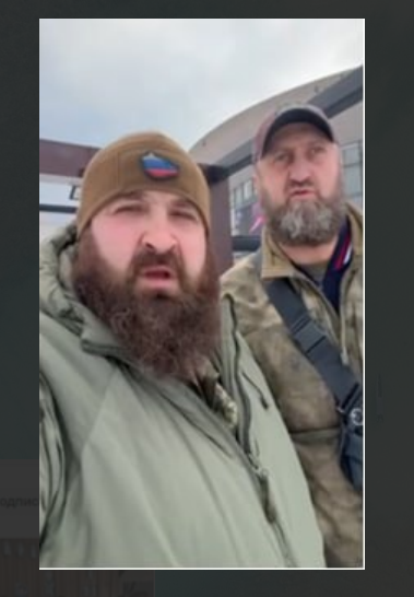 "Ведун" и "Топор" не случайно выбрали в качестве локации территорию цирка в Луганске. Скриншот с тг-канала "Крепкое слово"