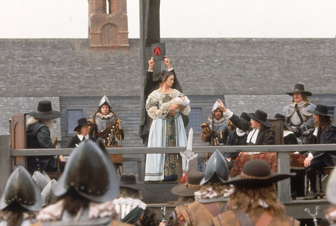 Начало фильма: Эстер Прин у позорного столба