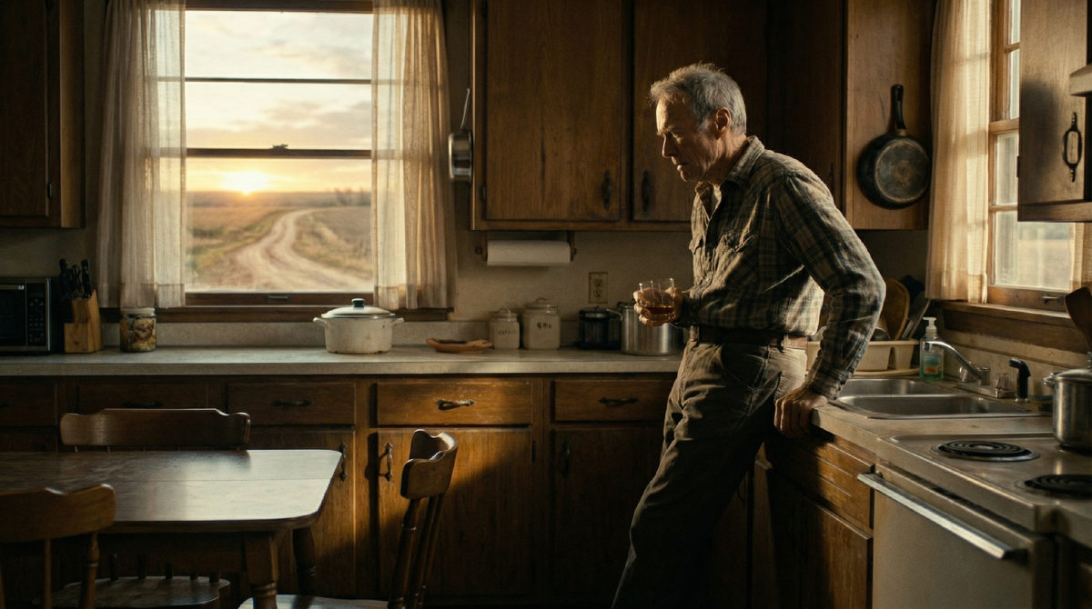 Клинт еще не знал что снимается в моем сериале ))) 