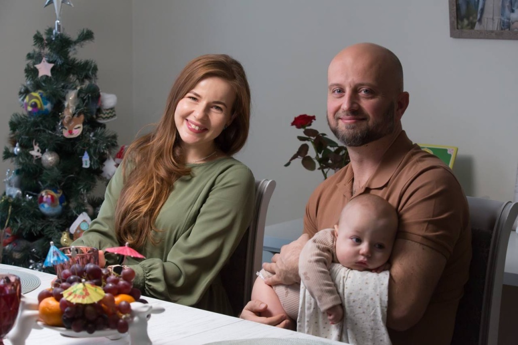 Рождество Христово - любимый праздник в семье. С младшим Димой