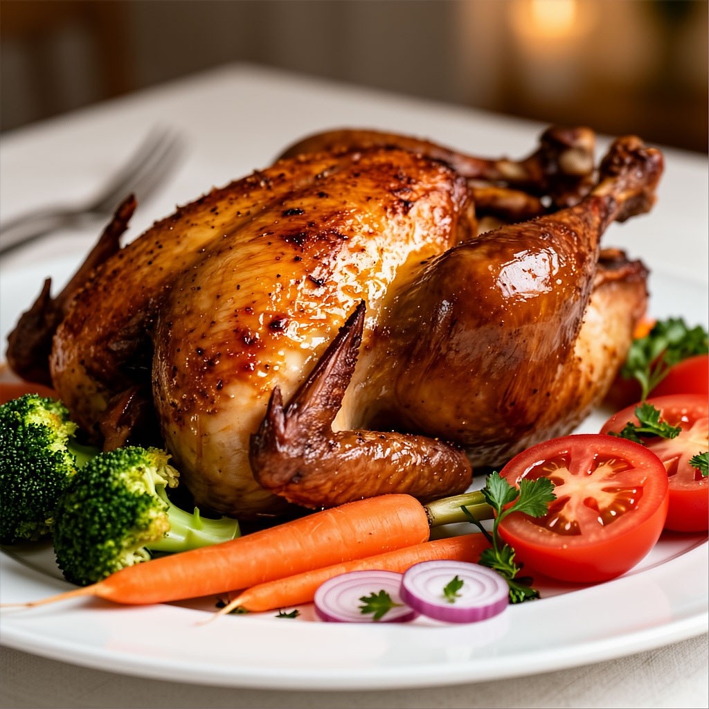 Индейка с овощами