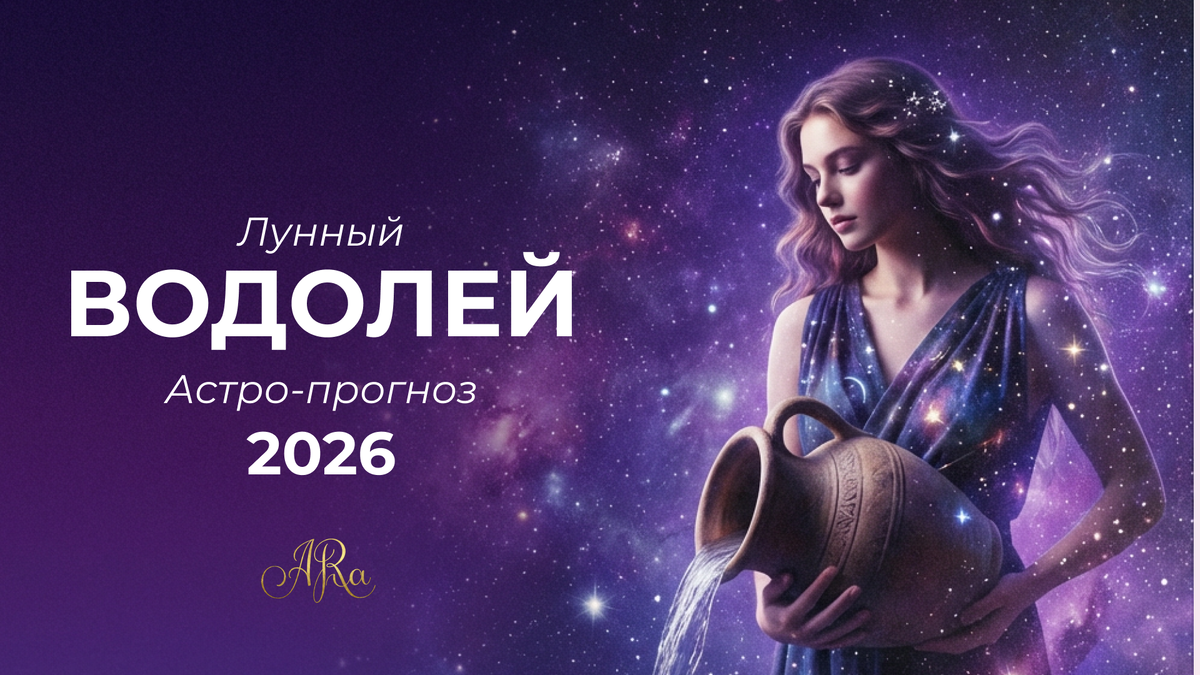 Прогноз на 2026 год для лунных Водолеев 