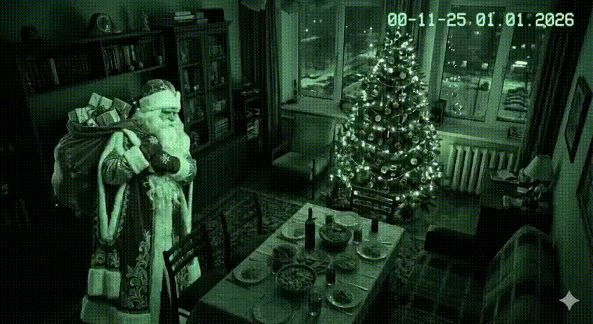 Это GIF. Звука нет.