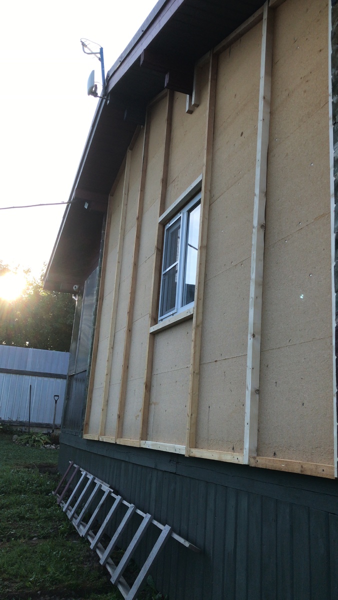 отделка дома планкеном