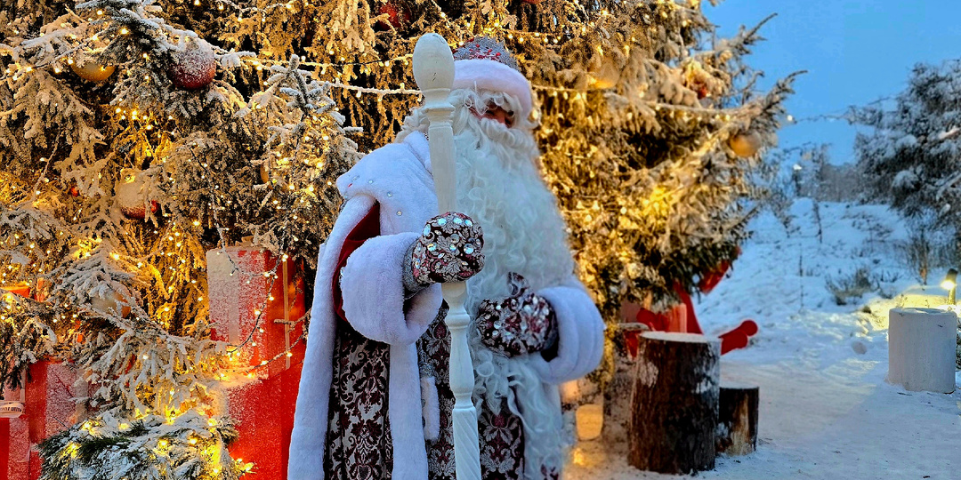 Новогодняя красота на  Московском рынке в Казани