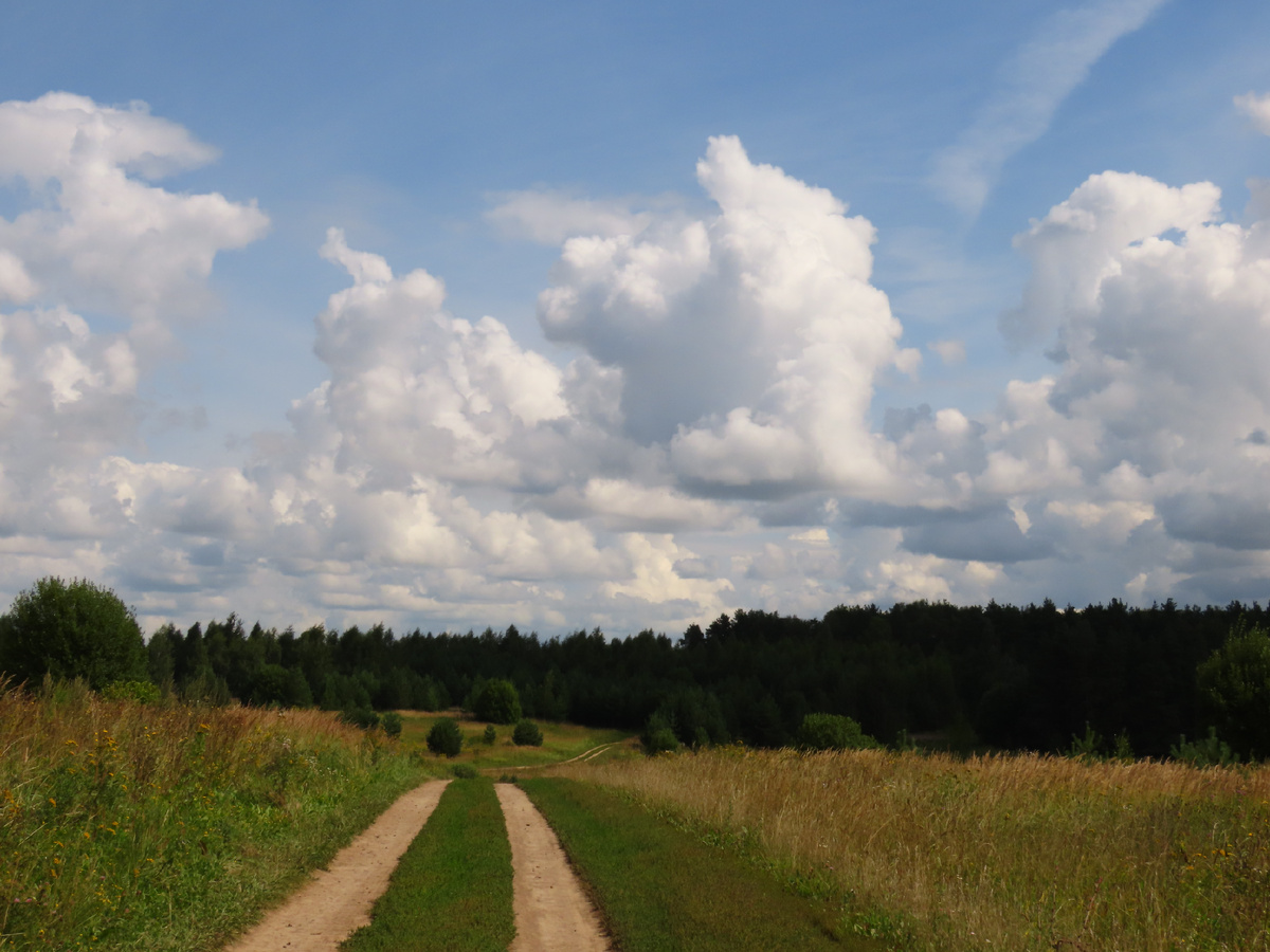 По дороге с облаками. 