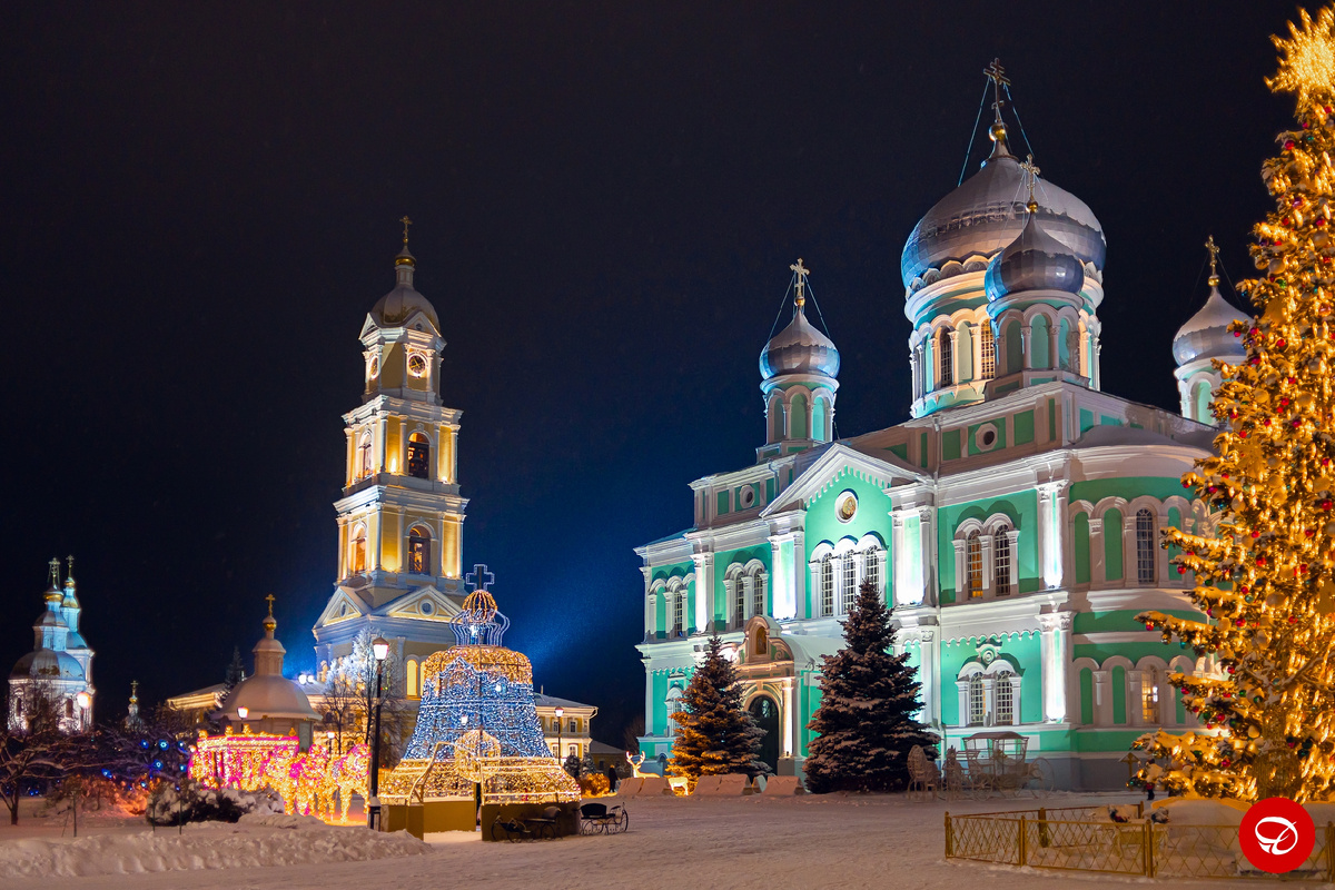 Зимняя сказка и благодать. Дивеево.