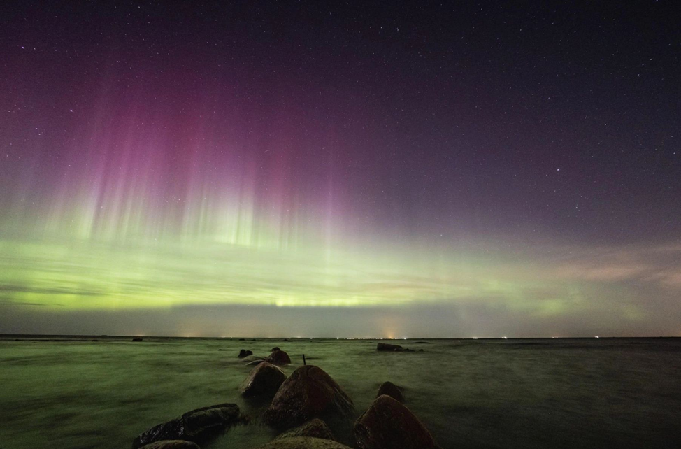 В ночь на 4 апреля 2025г. в Ленинградской области. Фото из открытых источников.