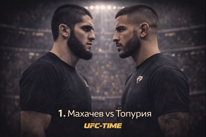 Махачев vs Топурия