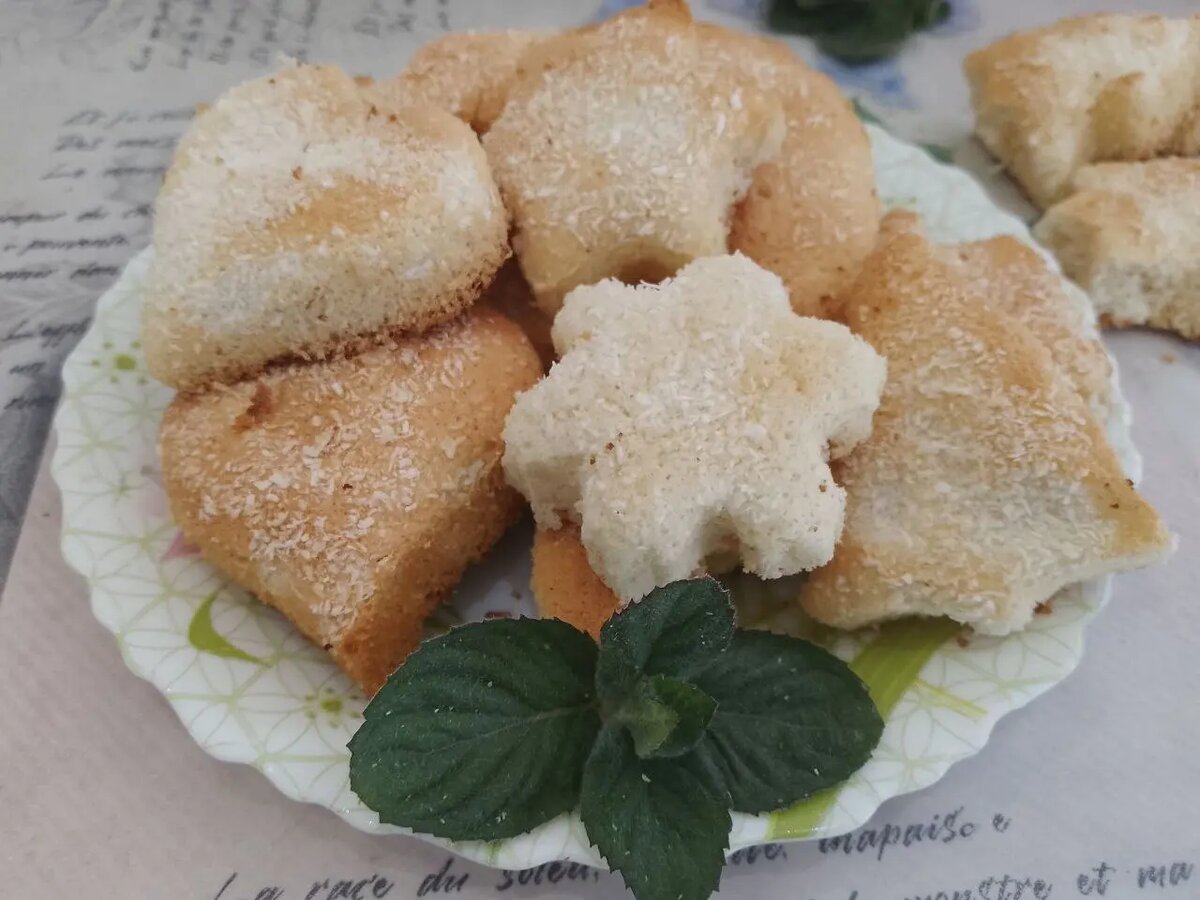 Бисквитное печенье с кунжутом