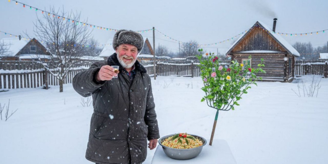 🎄 «Оливье» для грядки: секретный тост от деда Феди, после которого у вас в Новом году прорастут даже грабли!