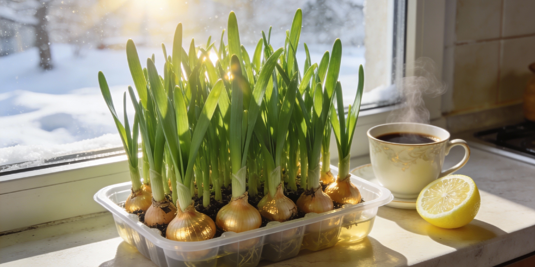 «Луковое счастье» на подоконнике: Как получить перо за копейки и не превратить квартиру в «газовую камеру»