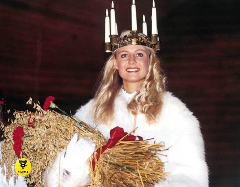 Скандинавская помощница Санта Клауса Люсия.