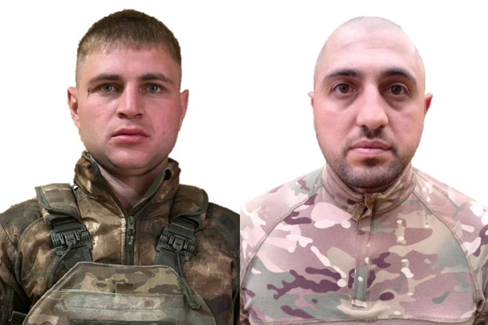    Ефрейтор Эруард Правилов и Рядовой Арарат Согоян