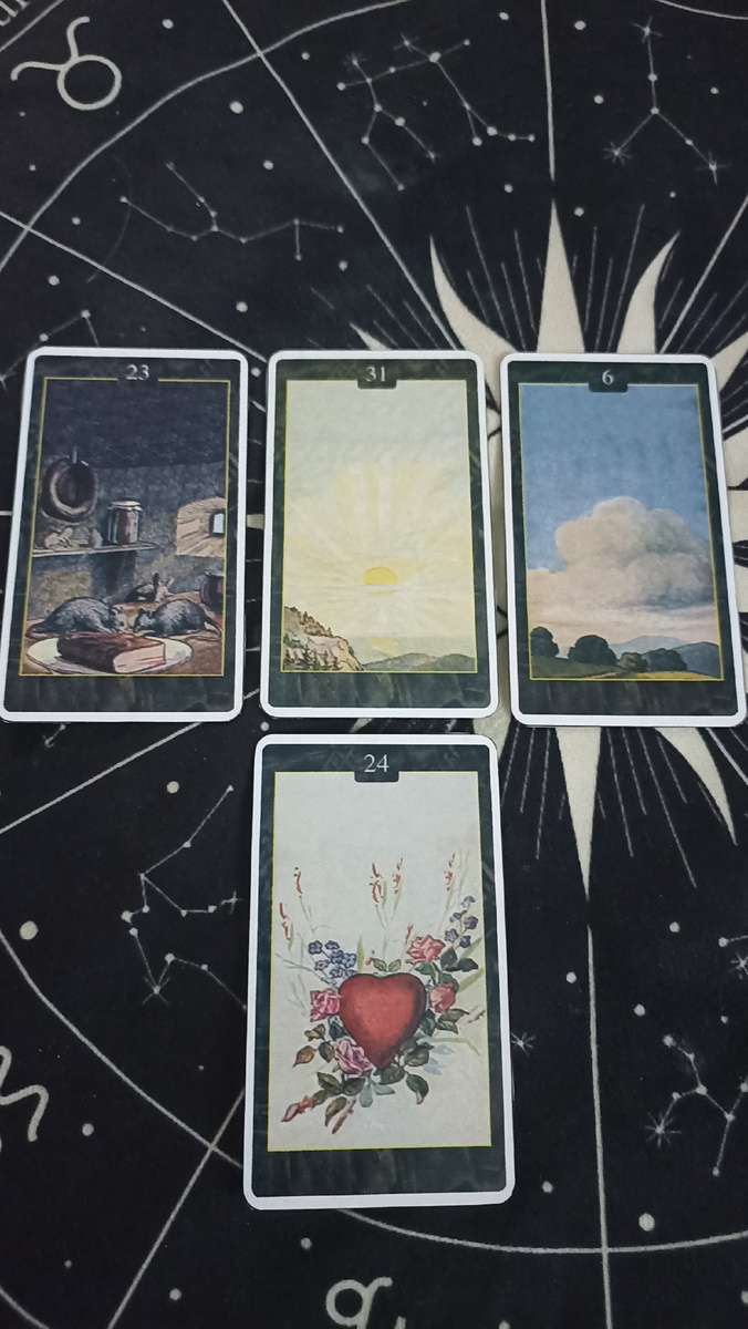 Расклад Ленорман на тему: Решаться ли на переезд?