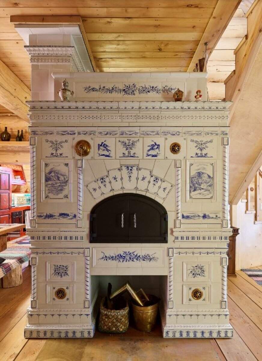 Пример интерьеров таких домов дома с сайта zaggo.ru