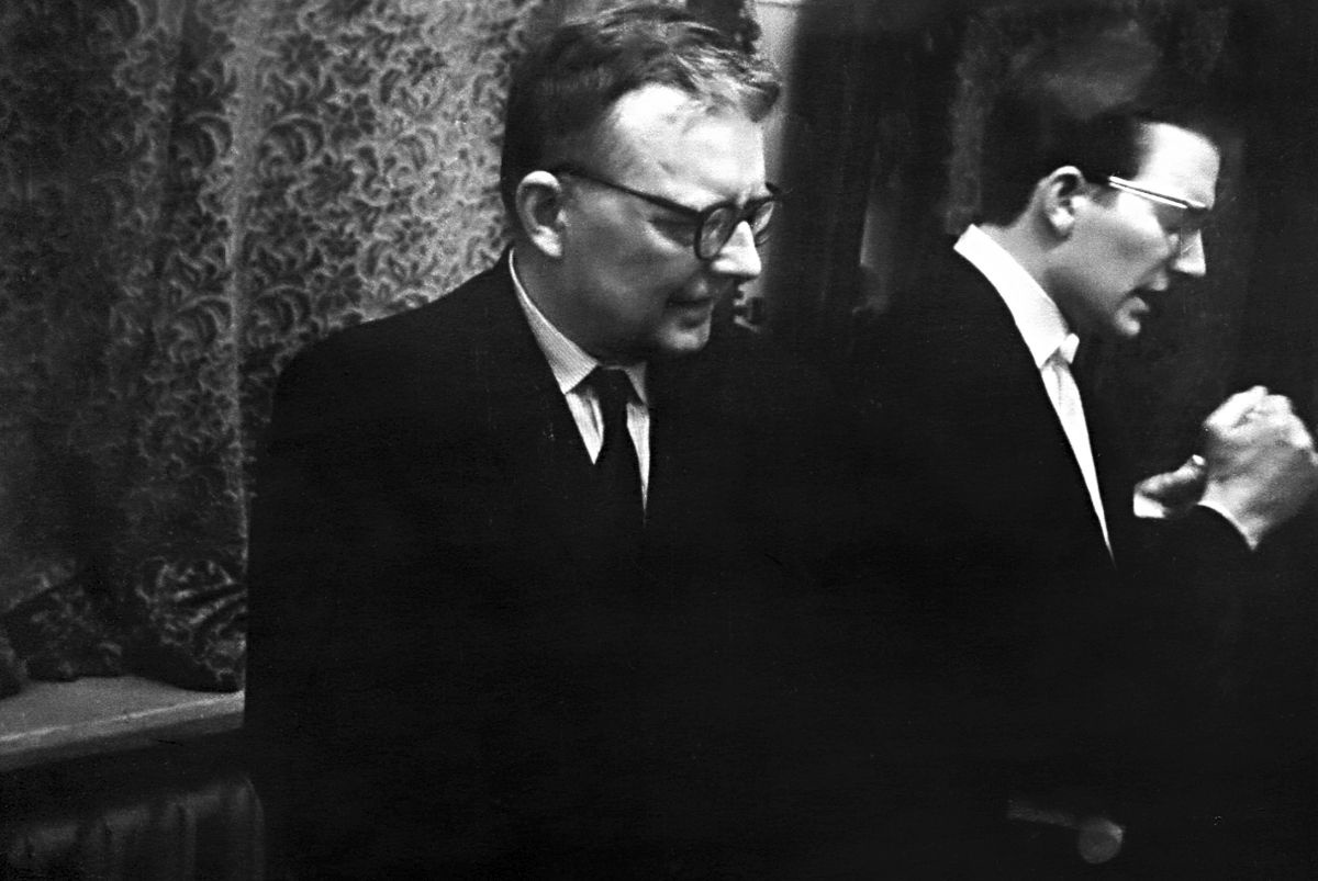    Дмитрий (слева) и Максим Шостаковичи. / Михаил Долгополов