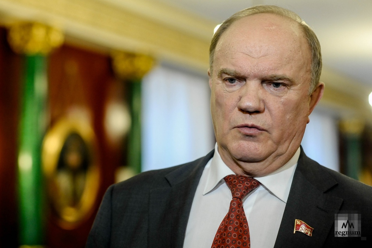    Геннадий Зюганов / Источник: Дарья Антонова © ИА Регнум