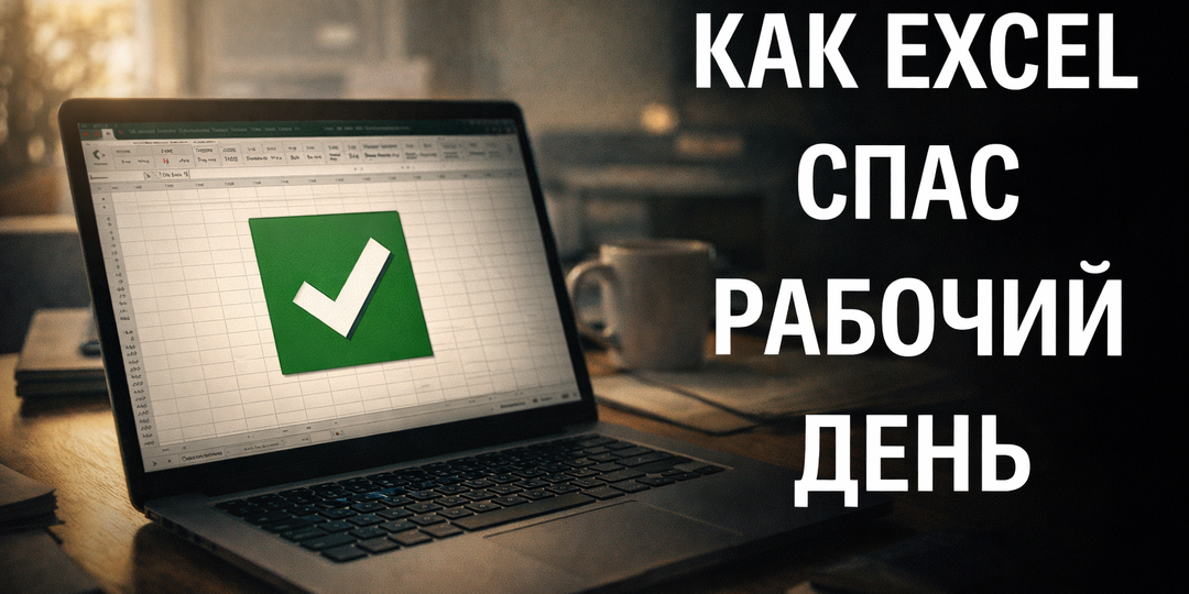 Как Excel спас рабочий день, когда всё пошло не по плану