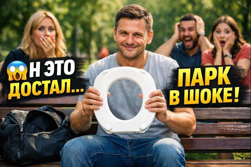 😂 Что он вытащил из сумки на лавочке? Парк замер 😳 | Голые и смешные