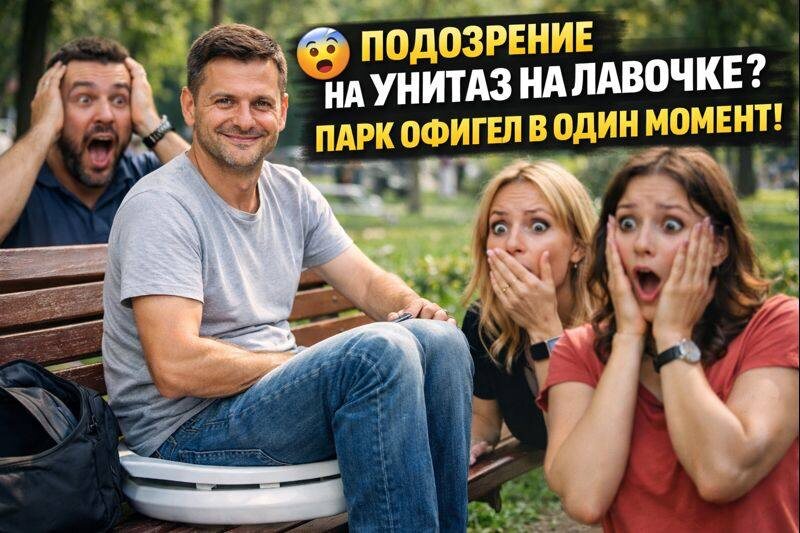 😂 Что он вытащил из сумки на лавочке? Парк замер 😳 | Голые и смешные