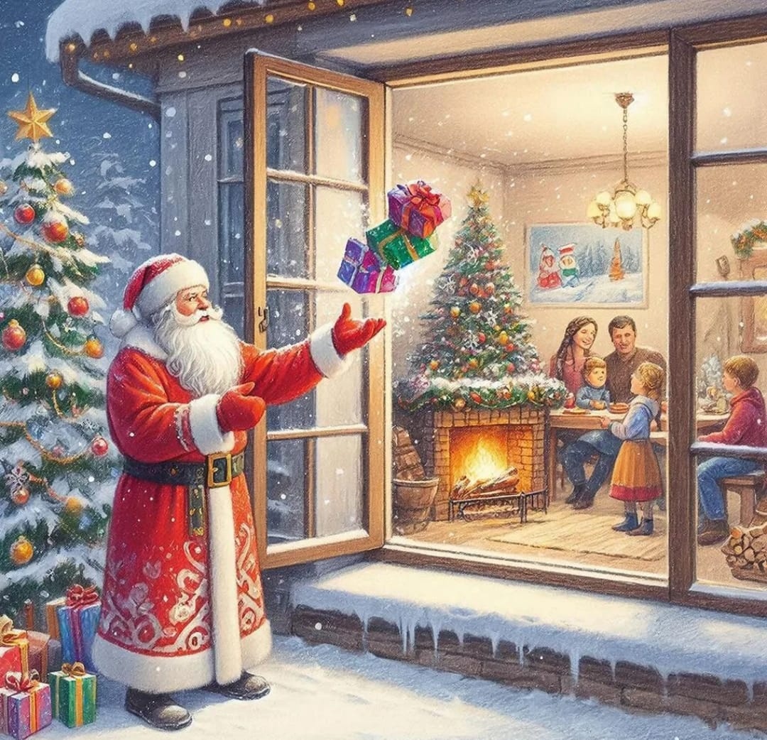 Не забудьте открыть окно. 