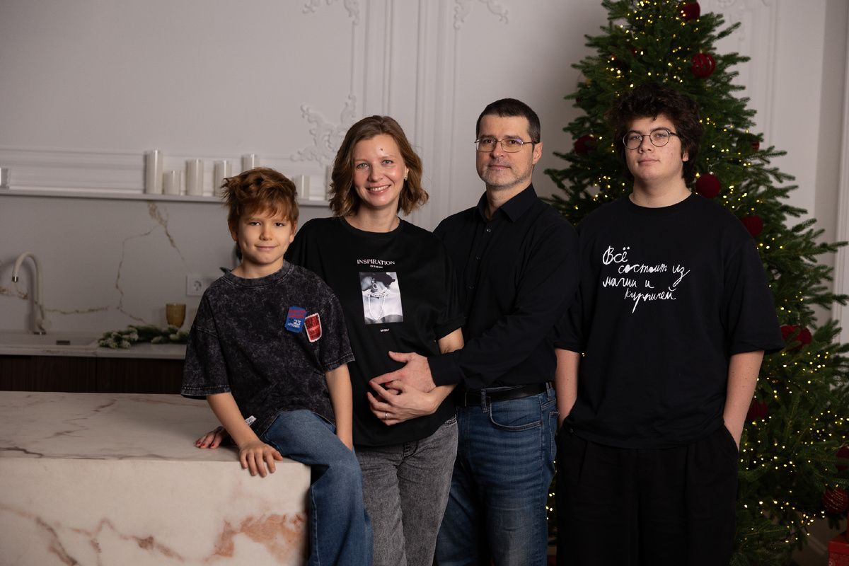 Ольга Патока, директор агентства семейного отдыха АВАНТУР, с семьёй