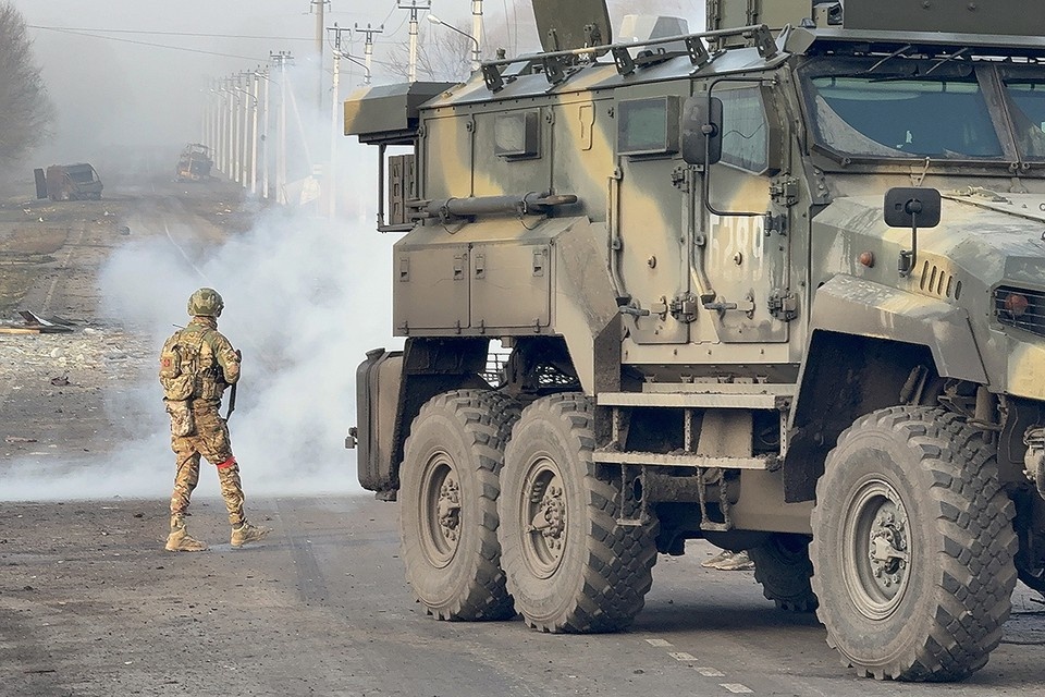    В освобожденной Судже, Курская область, март 2025 г. Александр КОЦ