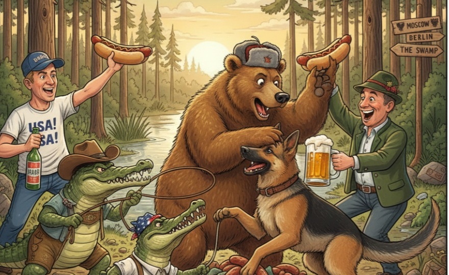 Анекдот, про Немца ,Русского и Американца.🤣😂😅