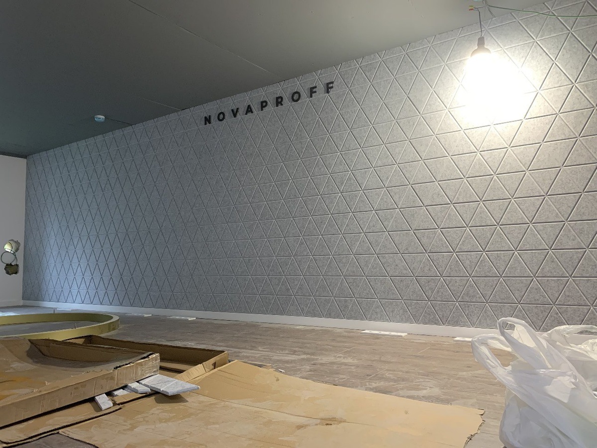 Кейс "Эргодизайн": войлочная стена в медицинском центре 