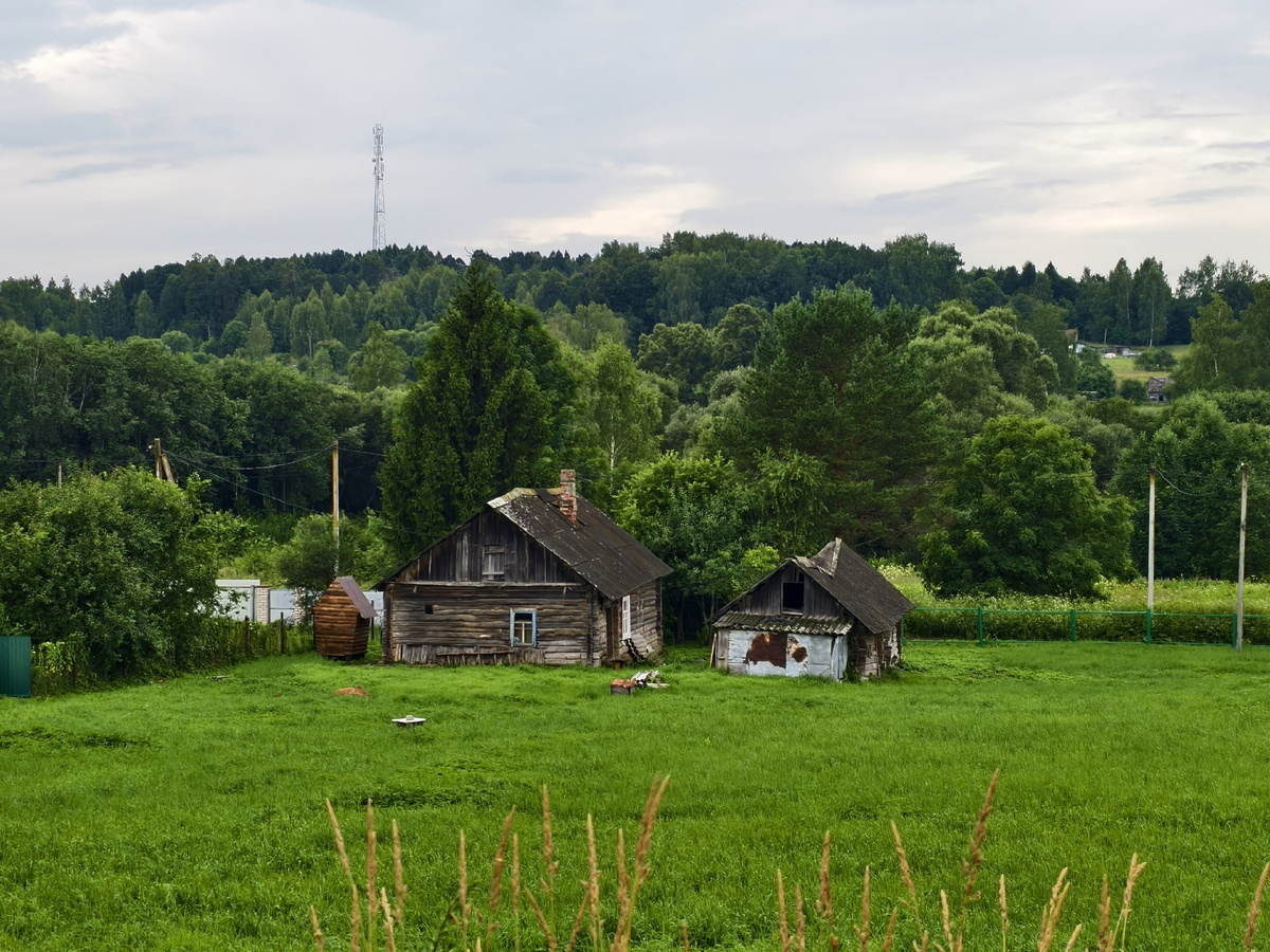 Деревенский пейзаж 