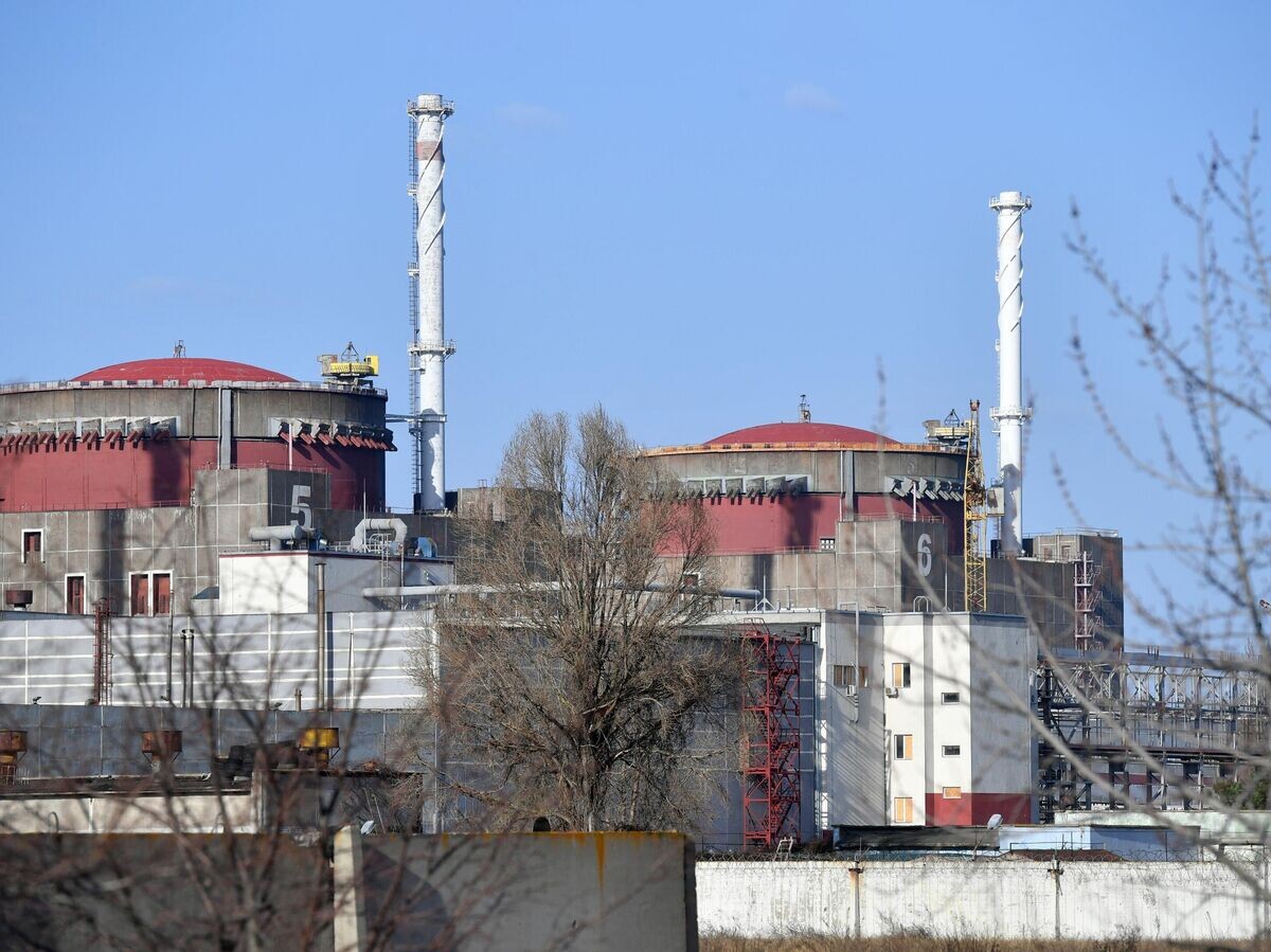    Запорожская атомная электростанция | © РИА Новости