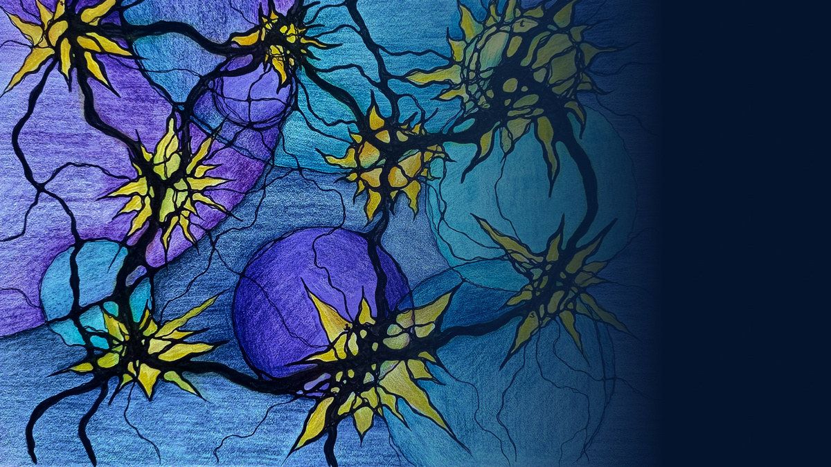 Нейрографическая работа автора по алгоритму "Созвездие мечты"