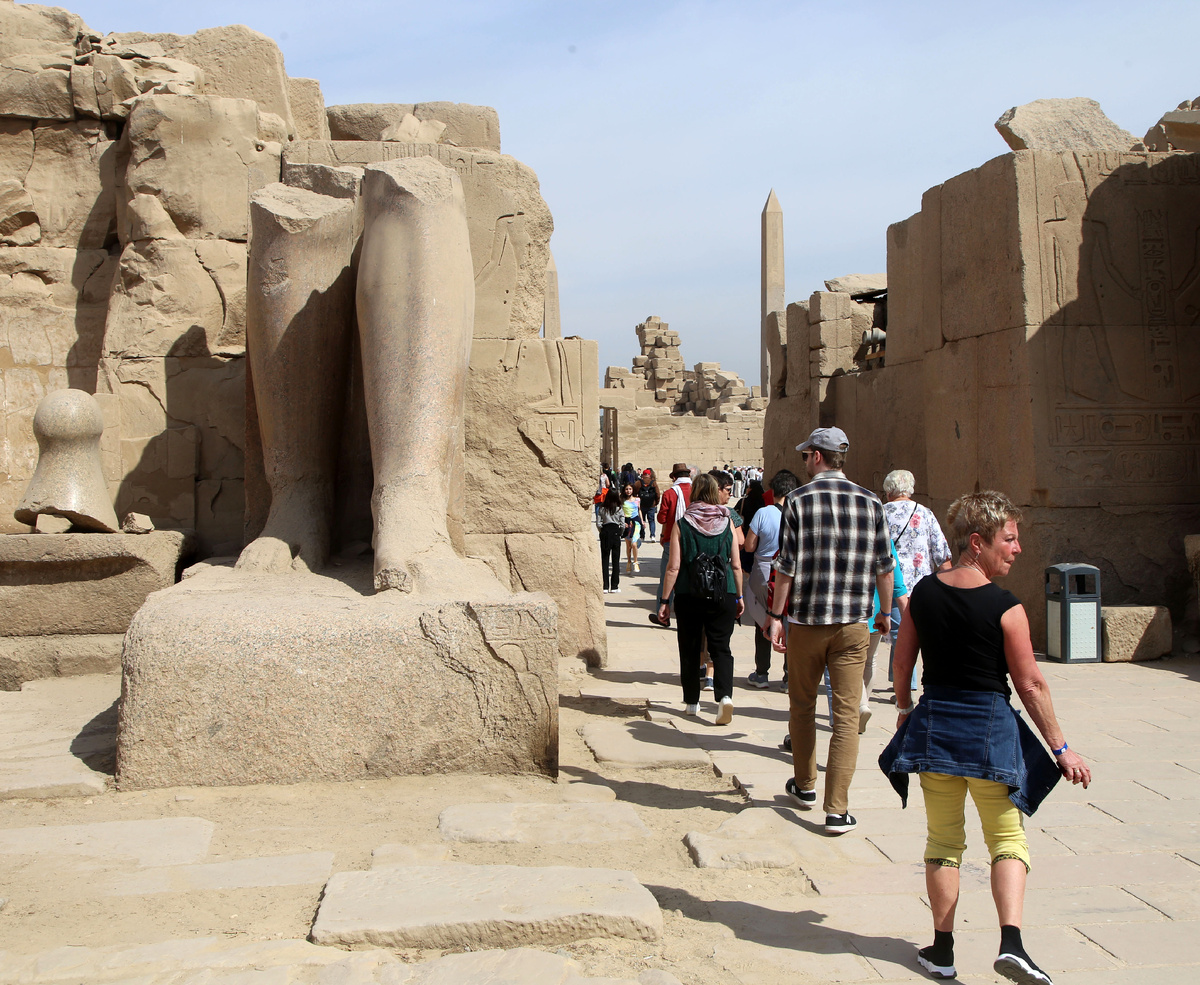 Моя фотография из Карнакского храма в феврале 2023 года.