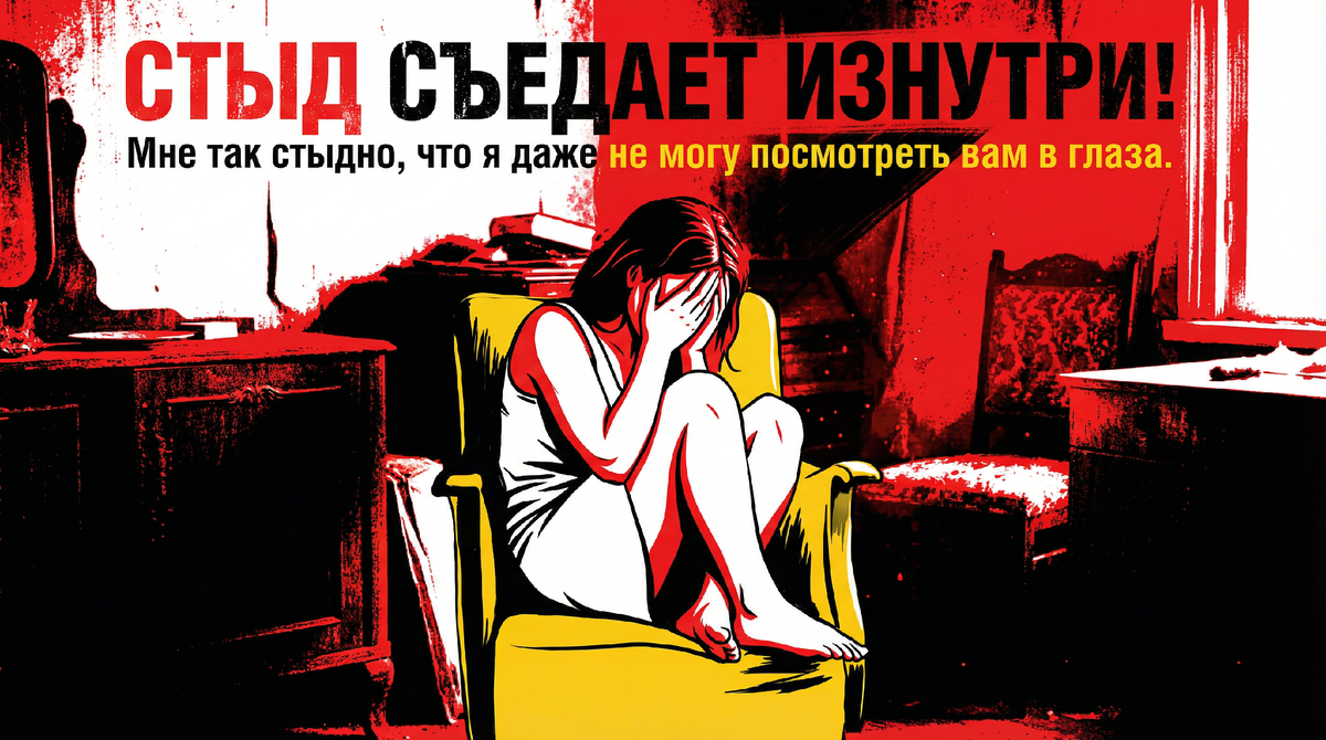 Стыд съедает изнутри