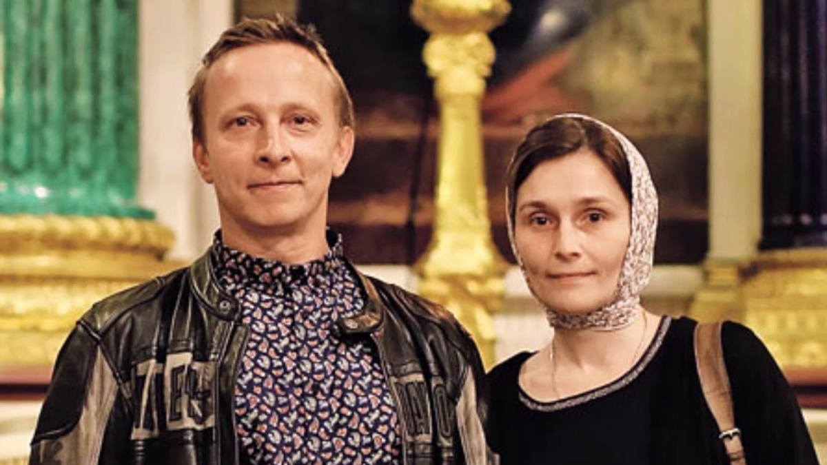 Иван Охлобыстин с женой