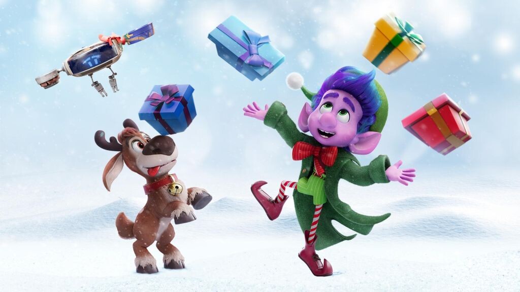 Кадры из мультфильма эльф и украденное Рождество