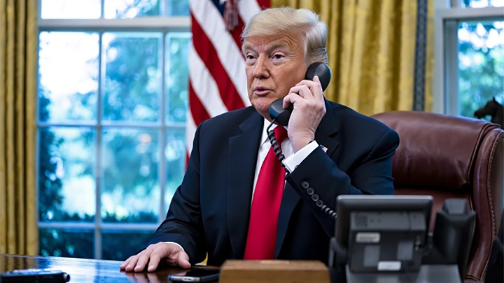    Трамп был в шоке от услышанного. Коллаж Царьграда