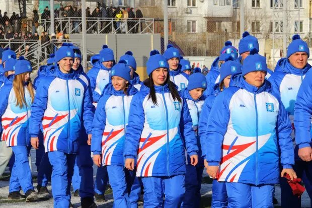     Открытие ХI зимней Олимпиады городов Алтайского края.Сергей Кулыгин, "БР"