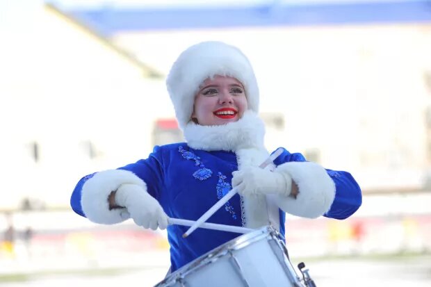     Открытие ХI зимней Олимпиады городов Алтайского края.Сергей Кулыгин, "БР"