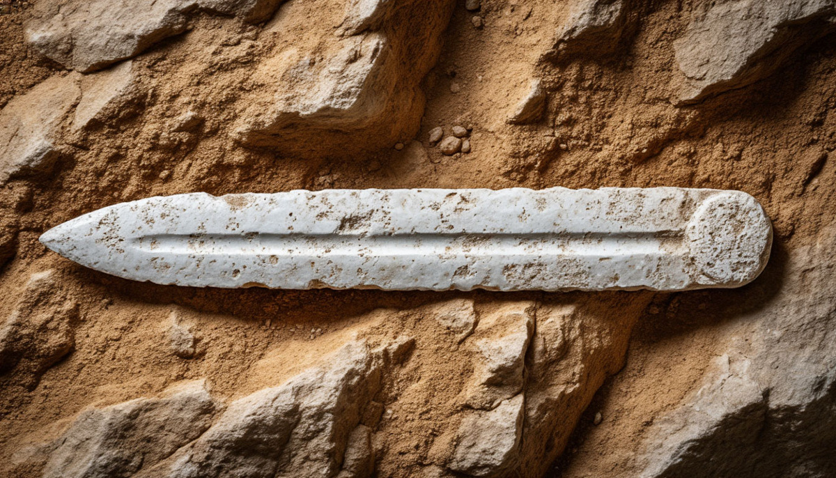 Фотореконструкция найденного лезвия.