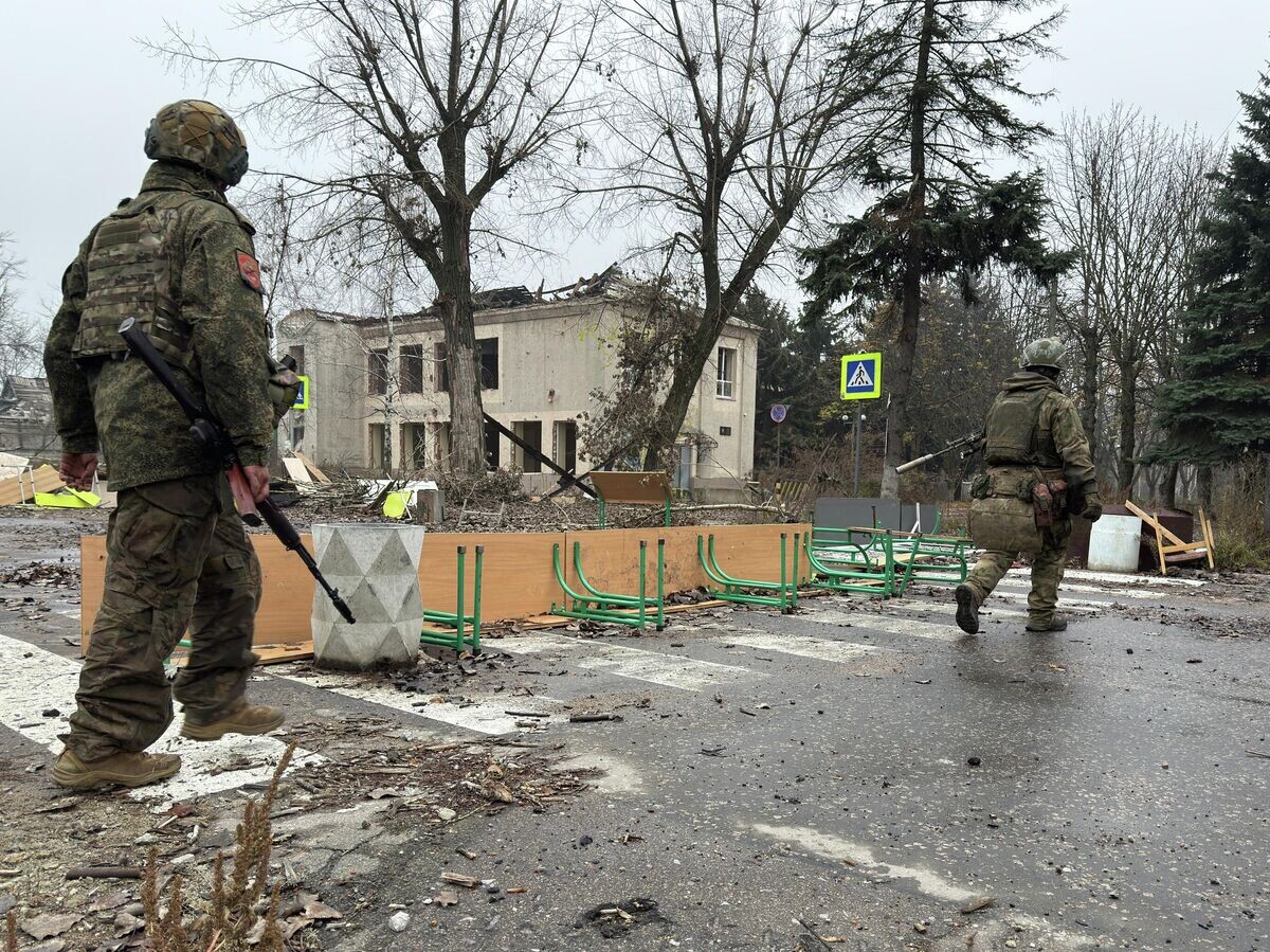    Освобожденный российскими военными Красноармейск в ДНР | © РИА Новости / Александр Харченко
