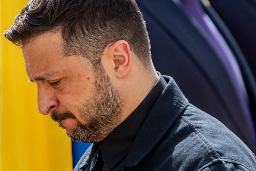    Глава киевского режима Владимир Зеленский / Источник: © MARTIN DIVISEK/EPA/ТАСС