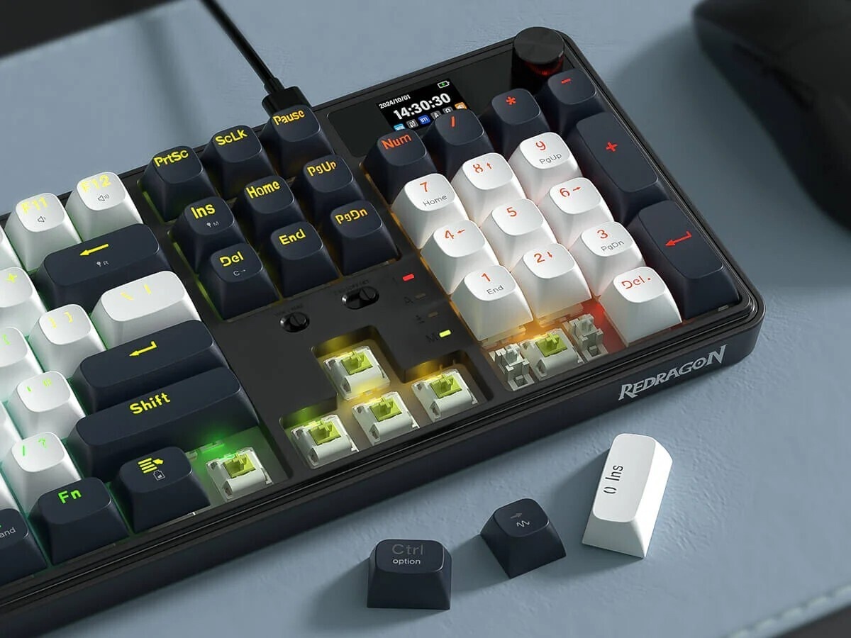    Redragon представила две новые «механики» и бесшумную мышь
