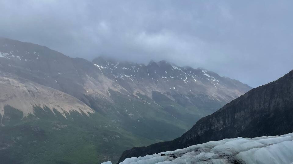 Прогулка по леднику получилась разнообразной