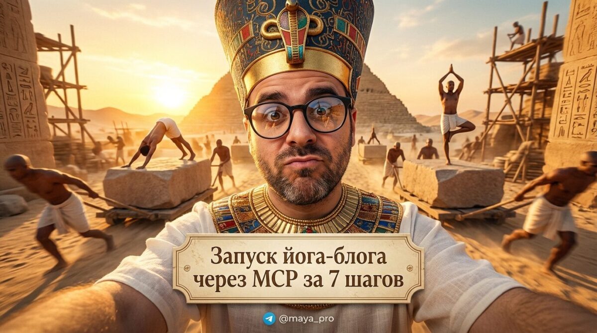    Автоматизация контента для йога-блога Артур Хорошев