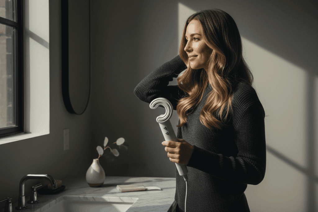    Один шнур вместо клубка проводов: как стайлер TELZEN приведет порядок в вашу ванную TELZEN