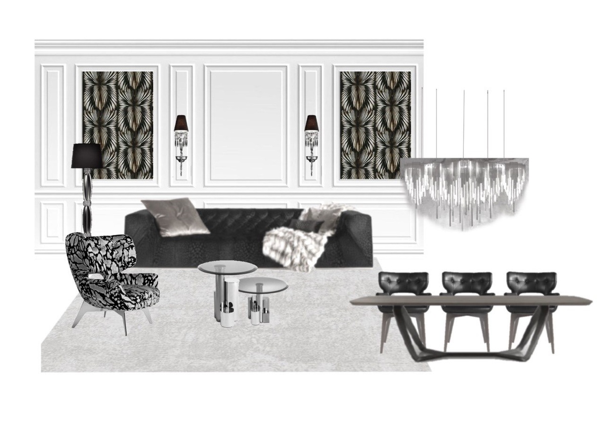 Гостиная-столовая