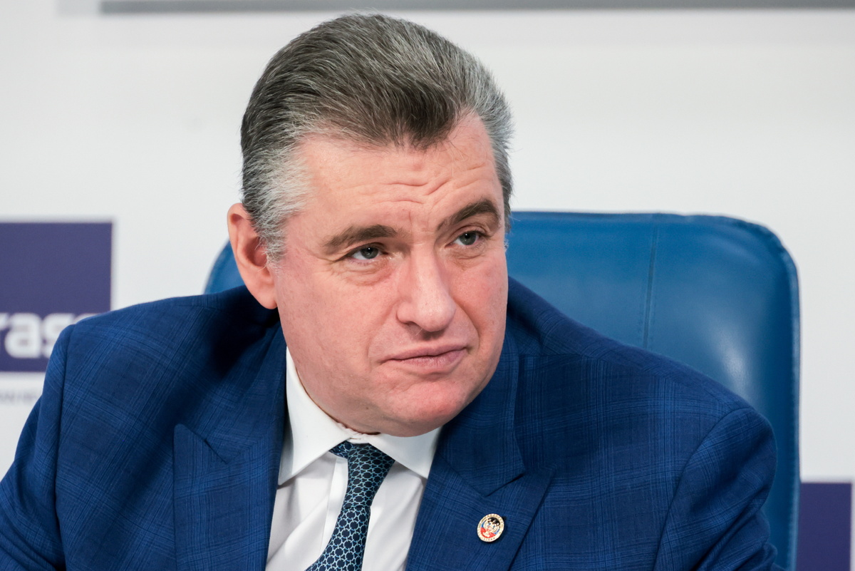    Председатель партии ЛДПР Леонид Слуцкий  Михаил Метцель/ТАСС