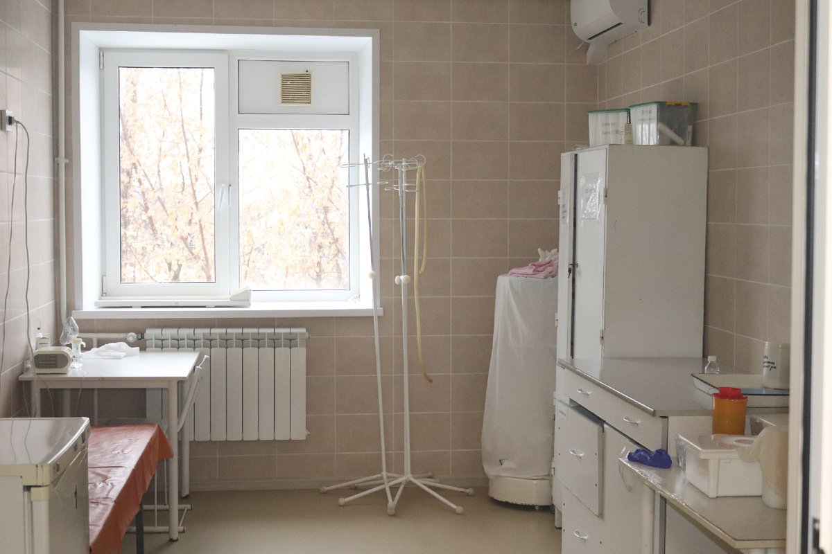 Теперь процедурный кабинет отвечает всем современным требованиям.